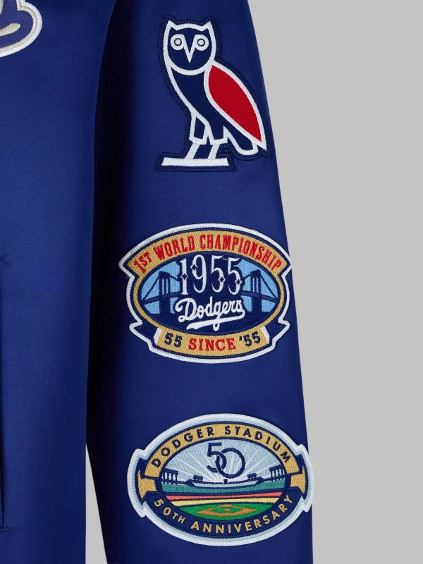 Dodgers Varsity Jacket OVO x New Era x MLB