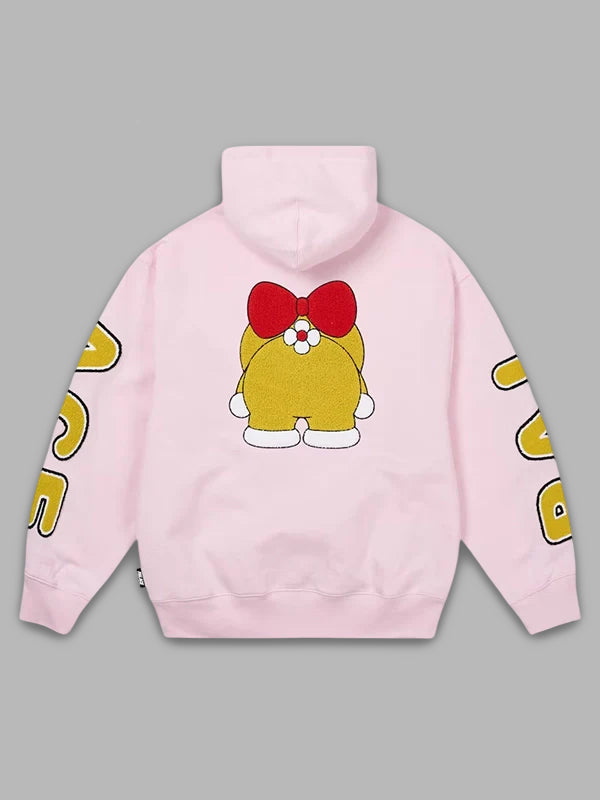 Doraemon Palace Hoodie Pink