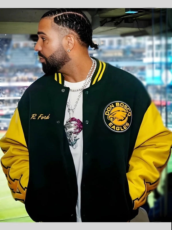 Drake Don Bosco Eagles Rob Ford Varsity Jacket