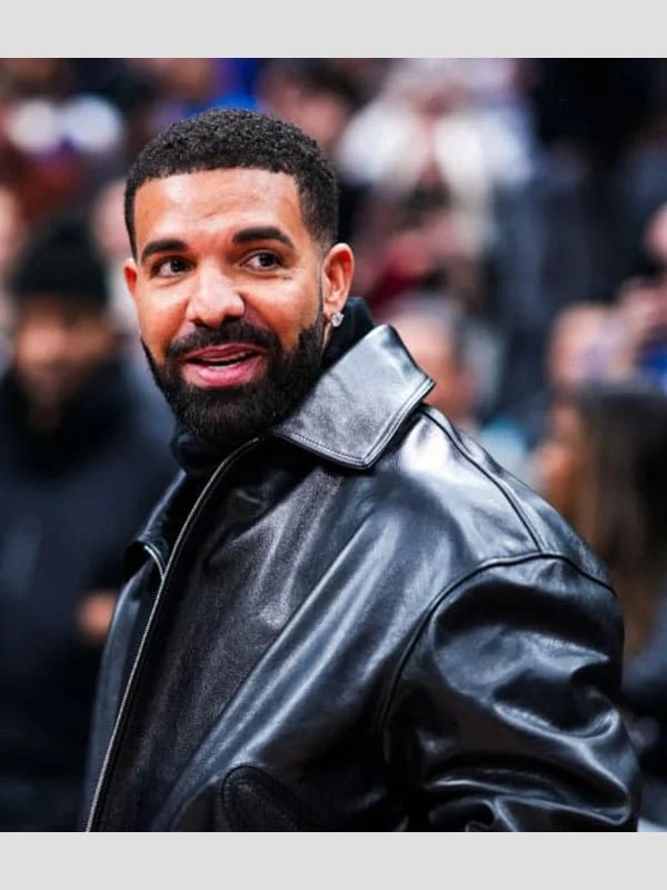 Drake_Warriors_vs_Raptors_Game_Leather_Jacket