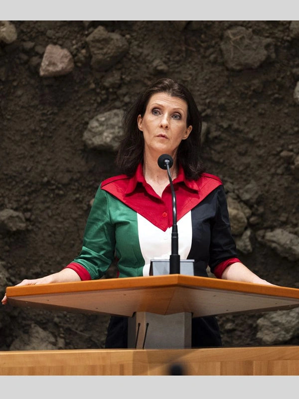 Dutch Esther Ouwehand Flag Blouse Shirt