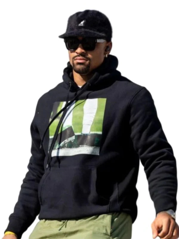 Eagles Jalen Hurts Super Bowl LIX Arrivals Hoodie Black