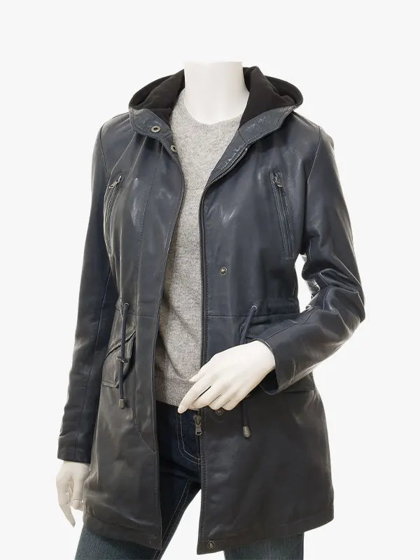 Echo Women’s Blue Parka Jacket
