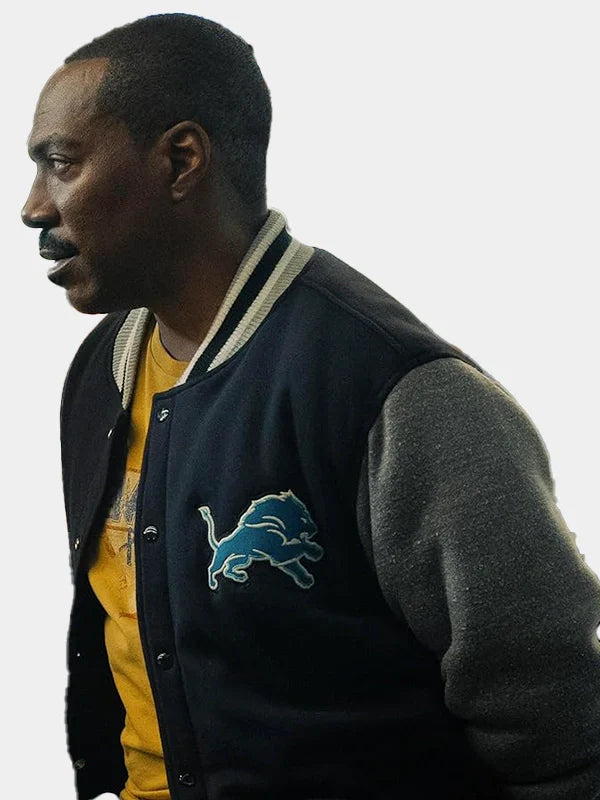 Eddie Murphy Beverly Hills Cop Axel Foley Detroit Loins Bomber Jacket