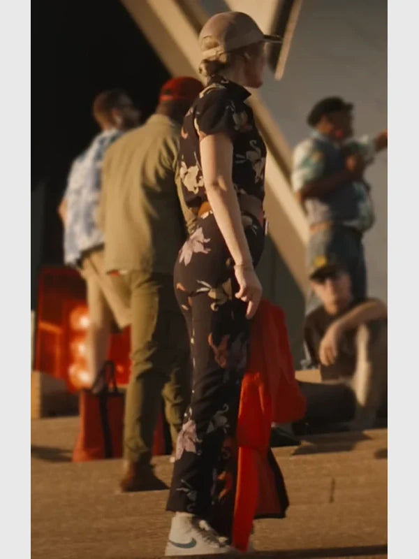 Emily Blunt Floral Jumpsuit Fall Guy