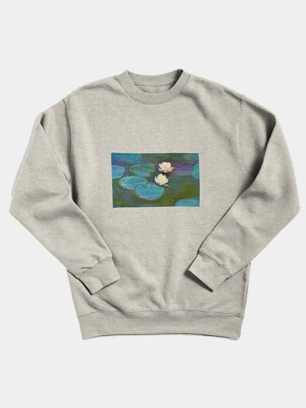 Emily In Paris Season 04 Lily Collins Water Lilies Sweatshirt