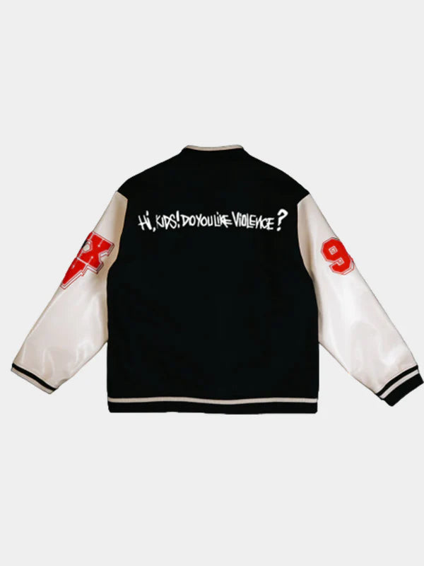 Eminem Detroit SSLP25 Hi Kids Do You Like Voilence Varsity Jacket