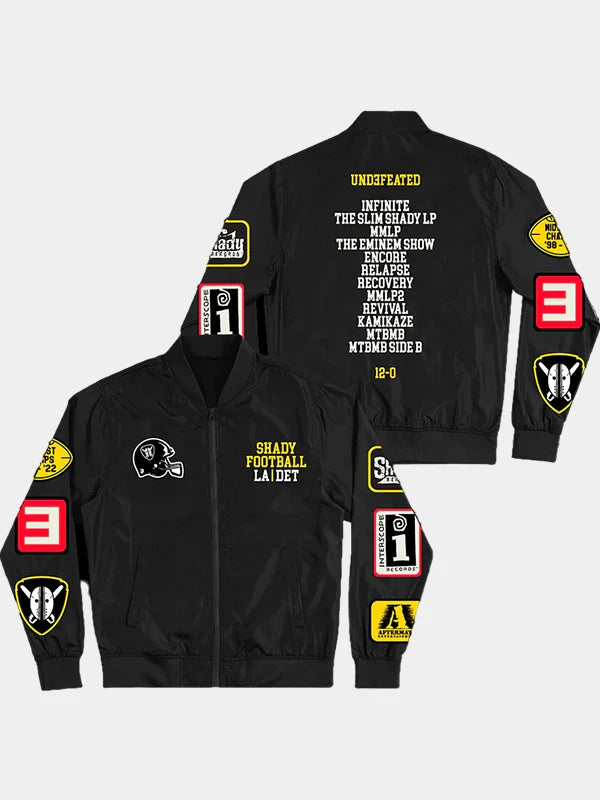 Eminem Shady Football Lightweight Bomber Jacket