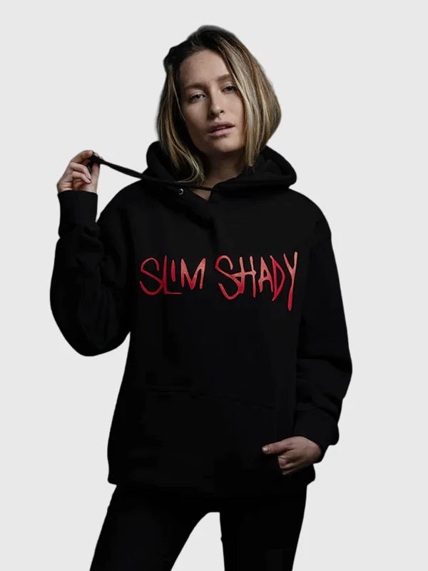 Eminem Slim Shady Hoodie Black