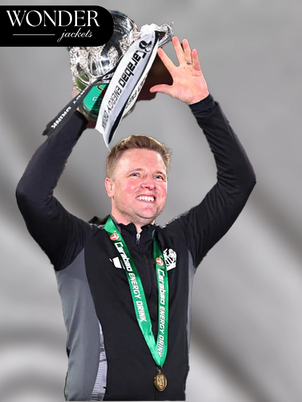 England Newcastle United Manager Eddie Howe Black Jacket