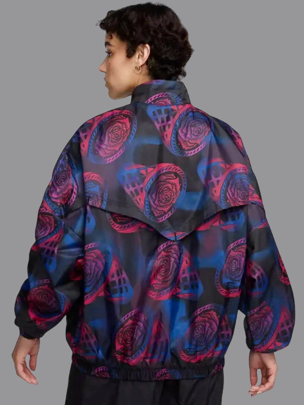 England Lionesses Nike Essential Woven Windrunner Jacket 2025 Blue Womens