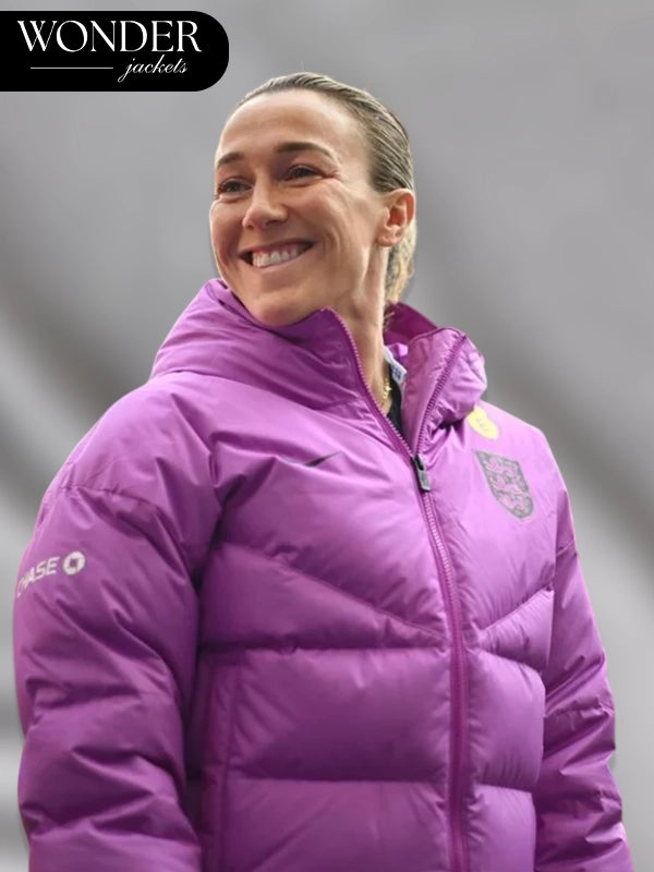 England Lionesses Nike Puffer Jacket Purple
