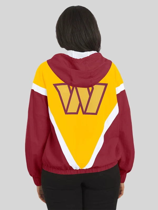 Erin Andrews Windbreaker Washington Commanders Jacket