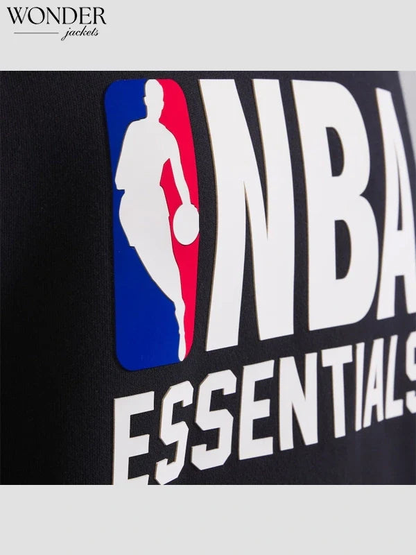 Fear Of God Essentials x NBA Hoodie Black