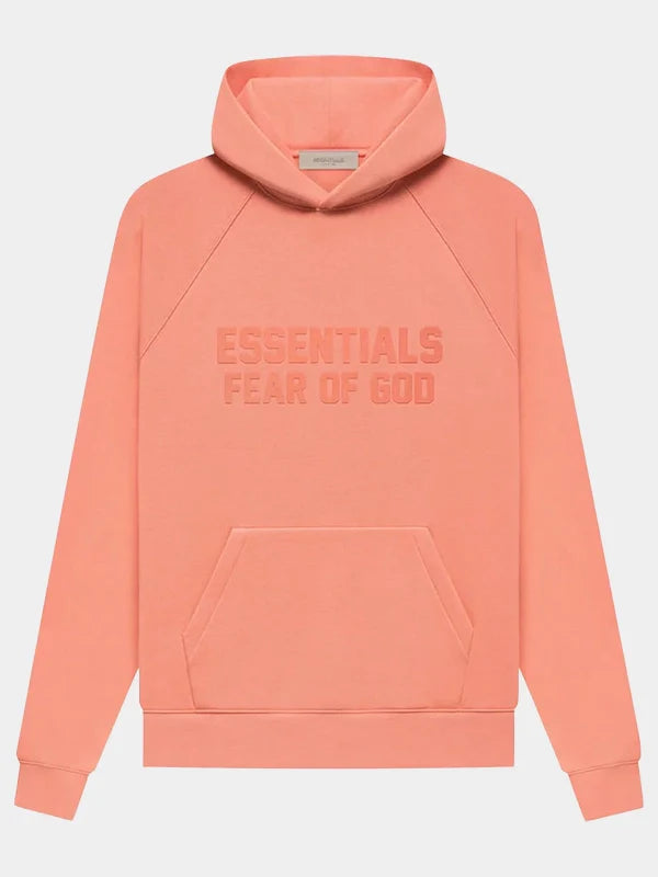 Fear of God Coral Essentials Hoodie