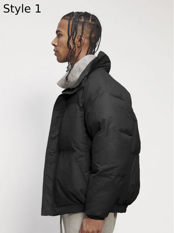 Fear of God ESSENTIALS Puffer Jacket Caviar