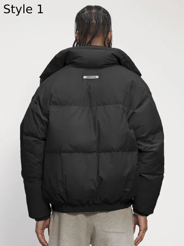 Fear of God Essentials Puffer Jacket Black