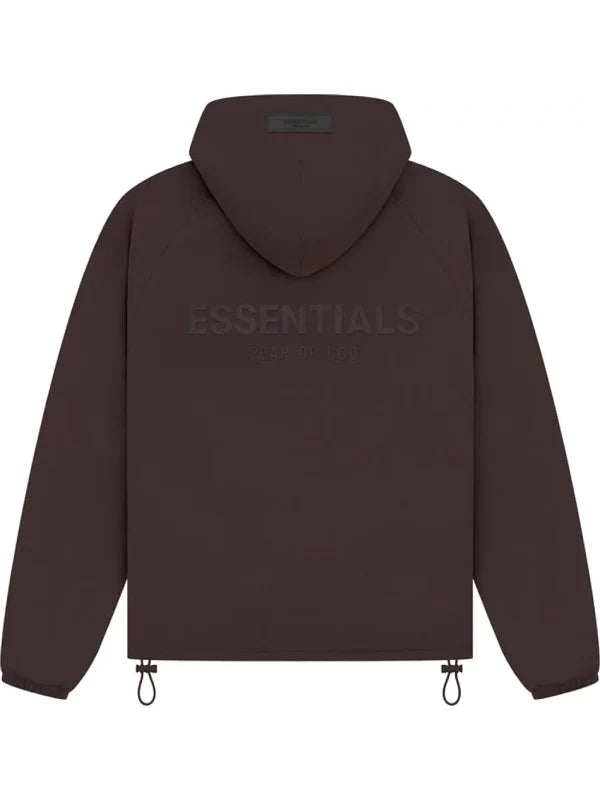 Fear of God Essentials Purple Full Zip Jacket