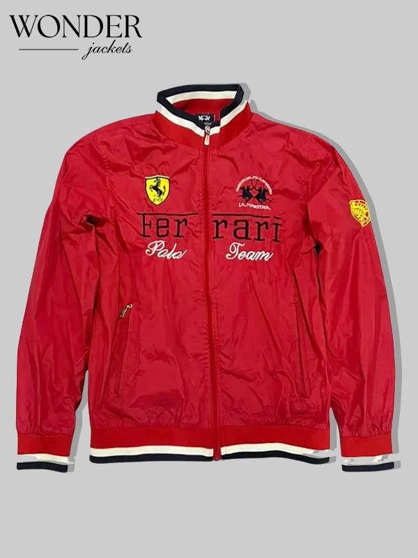 Ferrari La Martina Sports Jacket Red