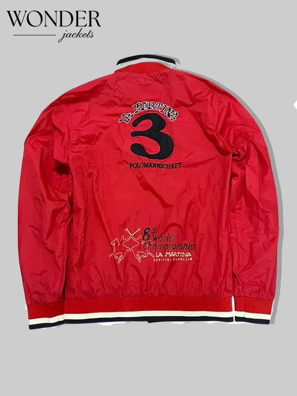 Ferrari La Martina Sports Red Jacket