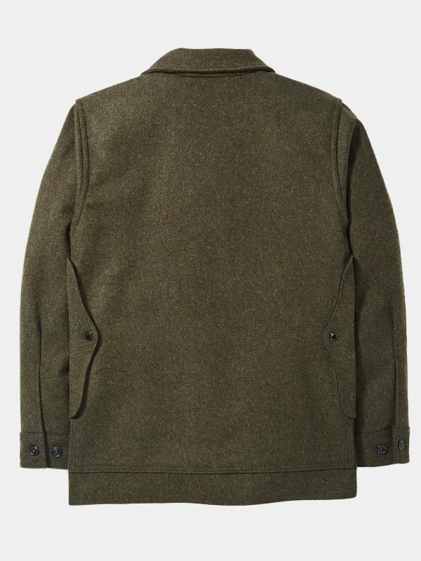 Filson Mackinaw Wool Cruiser Green Jacket