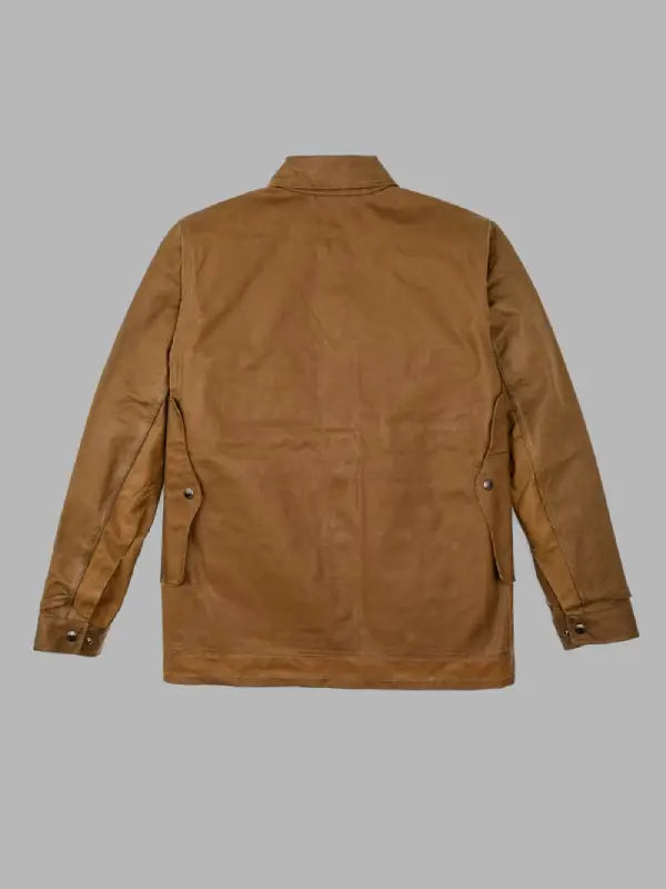 Filson Tin Cloth Cruiser Jacket Brown