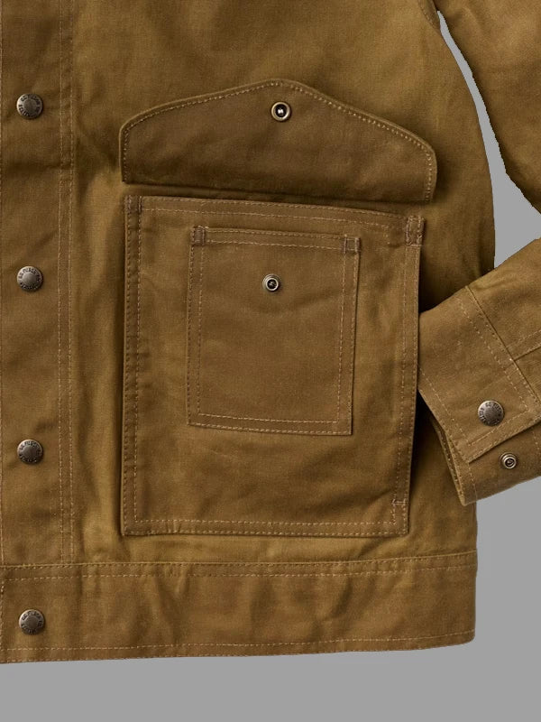 Filson Tin Cloth Work Jacket Brown