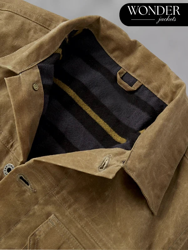 Flint And Tinder Waxed Brown Jacket