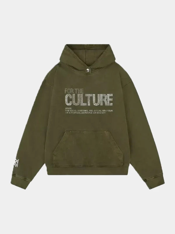 For The Culture Hoodie Green