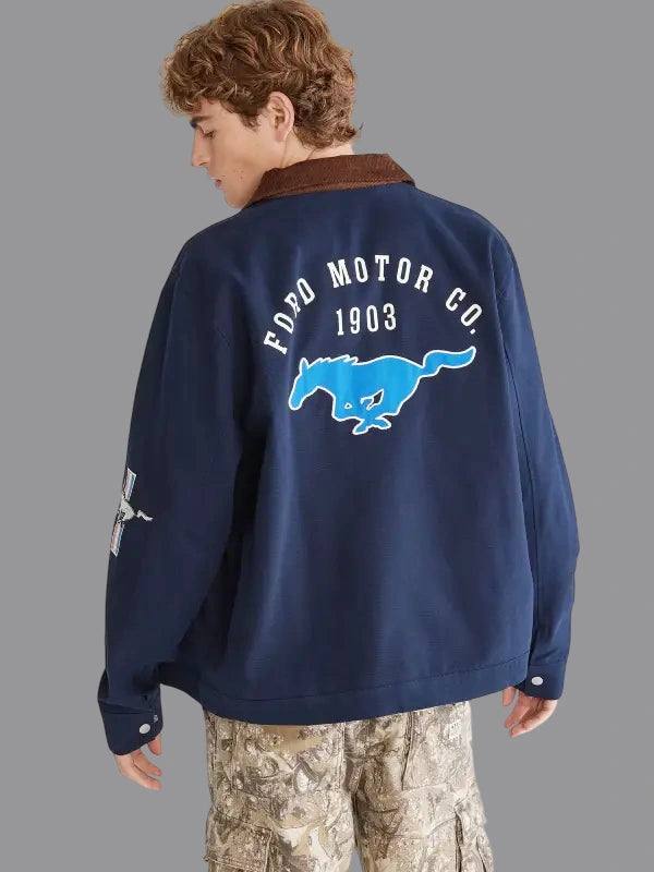 Ford Motor Co. Twill Jacket Blue
