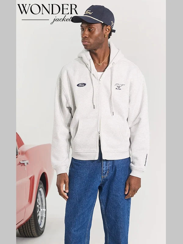 Ford x Percival Grey Hoodie