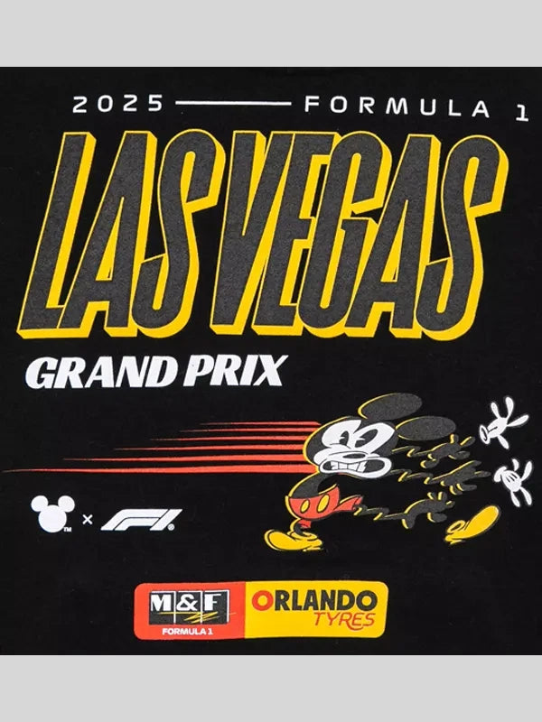 Formula 1 x Disney Las Vegas Grand Prix Hoodie Black