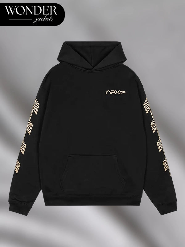 Formula 1 Photo Collage Black Hoodie