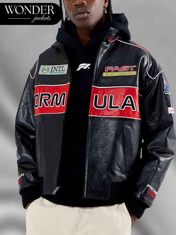 Formula 1 x PacSun Leather Pole Position Jacket