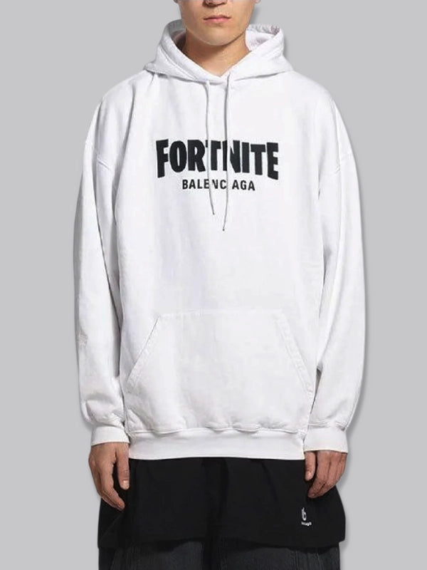 Fortnite White Hoodie