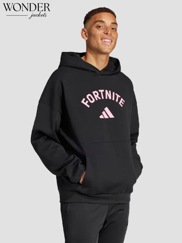 Fortnite x Adidas Hoodie Black