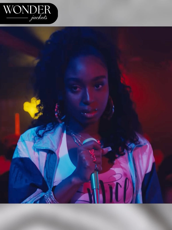 Freaky Tales Entice White Denim Jacket