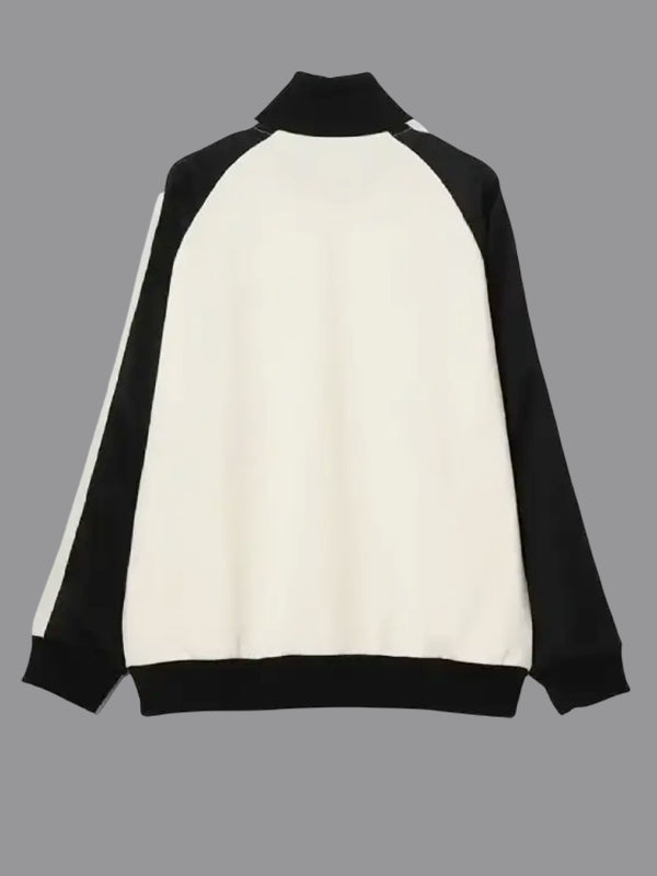 Fred Perry x BEAMS Track Jacket White