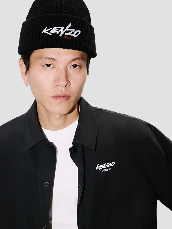 Futura 2000 x Kenzo Paris Padded Coach Jacket In Black