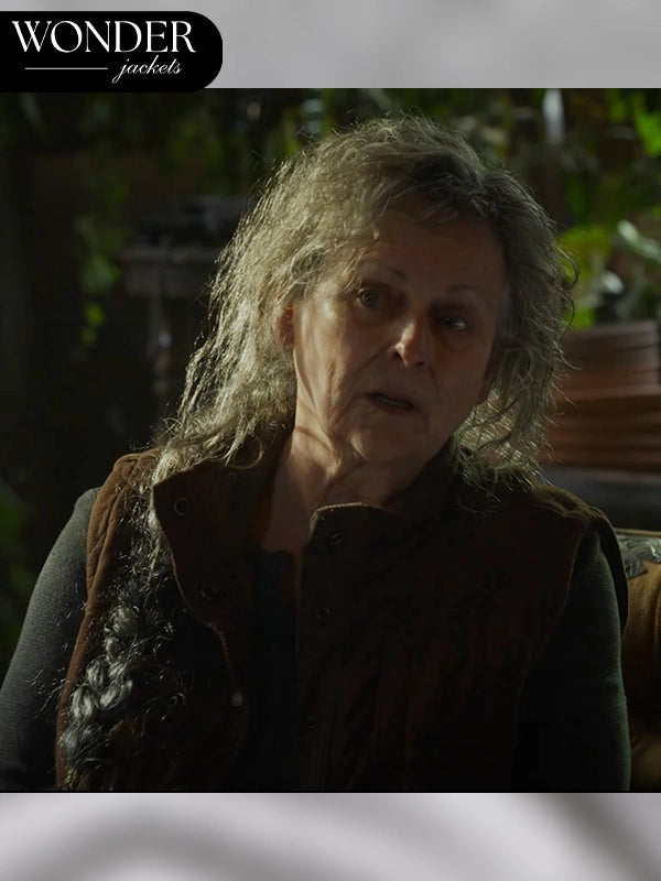 Gabrielle Rose Final Destination 2025 Brown Vest 