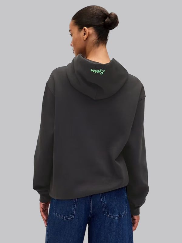 Gap KATSEYE Logo Relaxed Black Hoodie