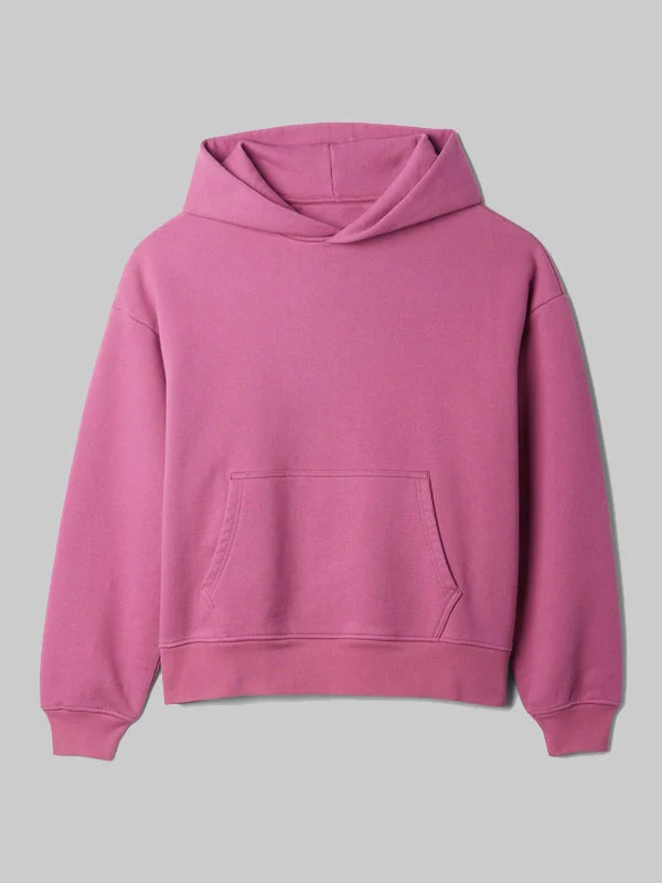 Gap Oversized Heavyweight Hoodie Pink