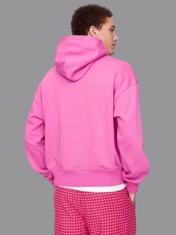 Gap Nap Heavyweight Logo Hoodie Pink