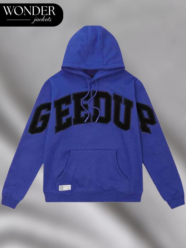 Geedup Team Logo Hoodie Royal Blue and Black