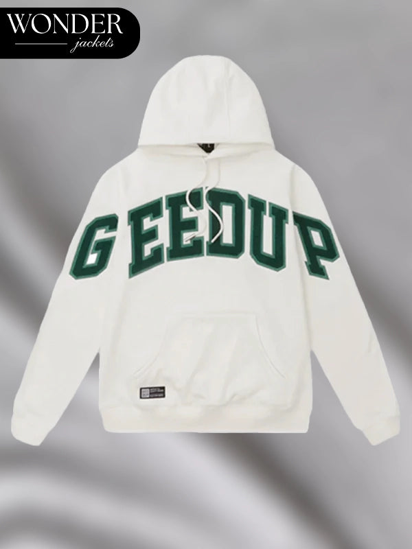 Geedup Team Logo Hoodie White