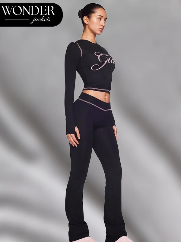 Gia Black Tracksuit Women