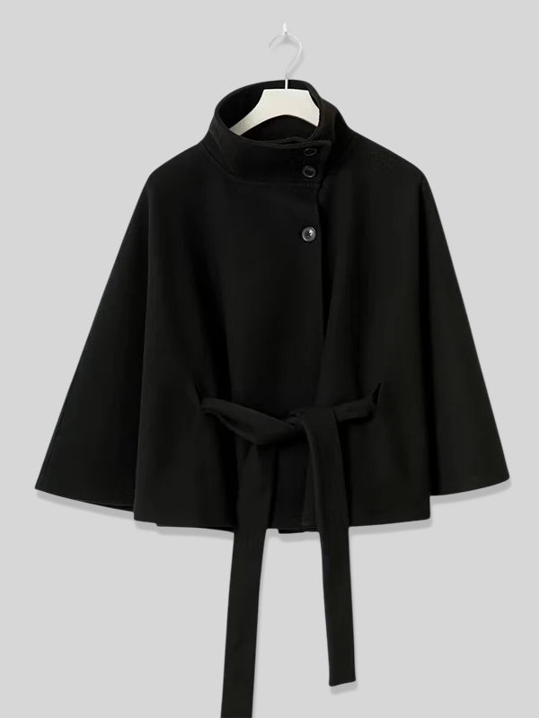 Gina Tricot Cape Jacket Black