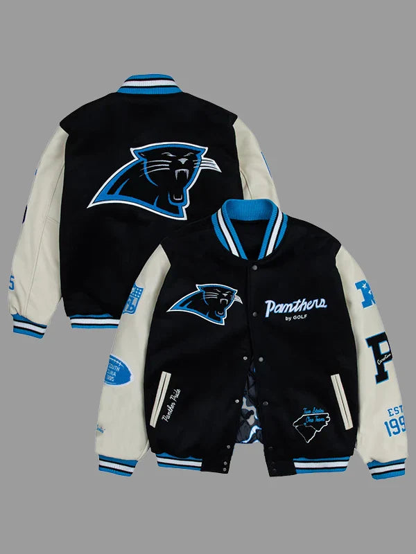 Golf Wang Carolina Panthers Letterman Jacket