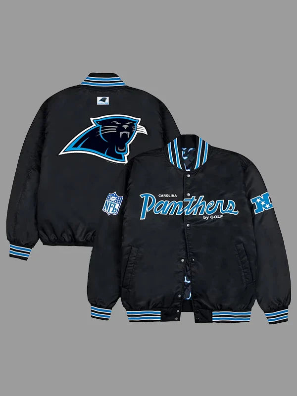 Golf Wang Carolina Panthers Satin Bomber Jacket