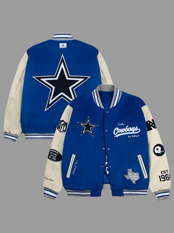 Golf Wang Dallas Cowboys Letterman Jacket